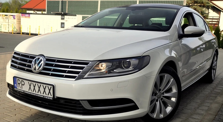 Volkswagen CC cena 55800 przebieg: 225000, rok produkcji 2013 z Rzeszów małe 137